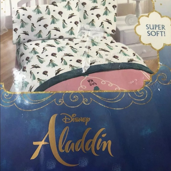 DISNEY ALADDIN Full SHEET SET Jasmine - Picture 5 of 7